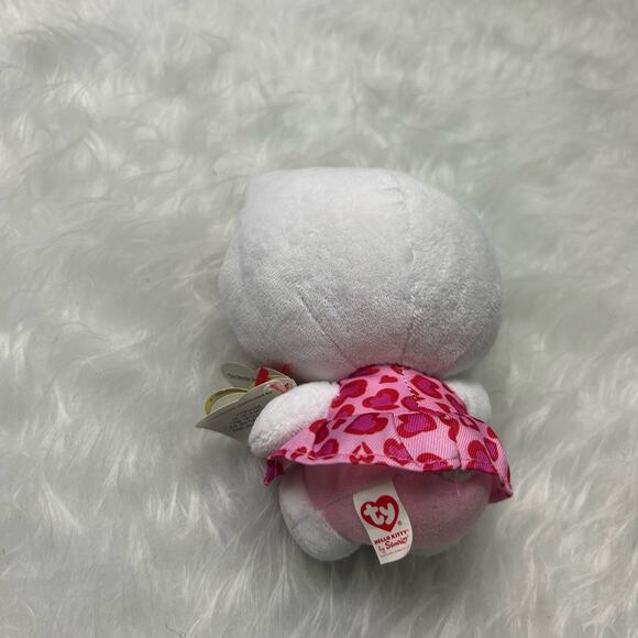 Y2k NWT RARE Hello Kitty Valentine beanie baby plushie - Picture 2 of 3
